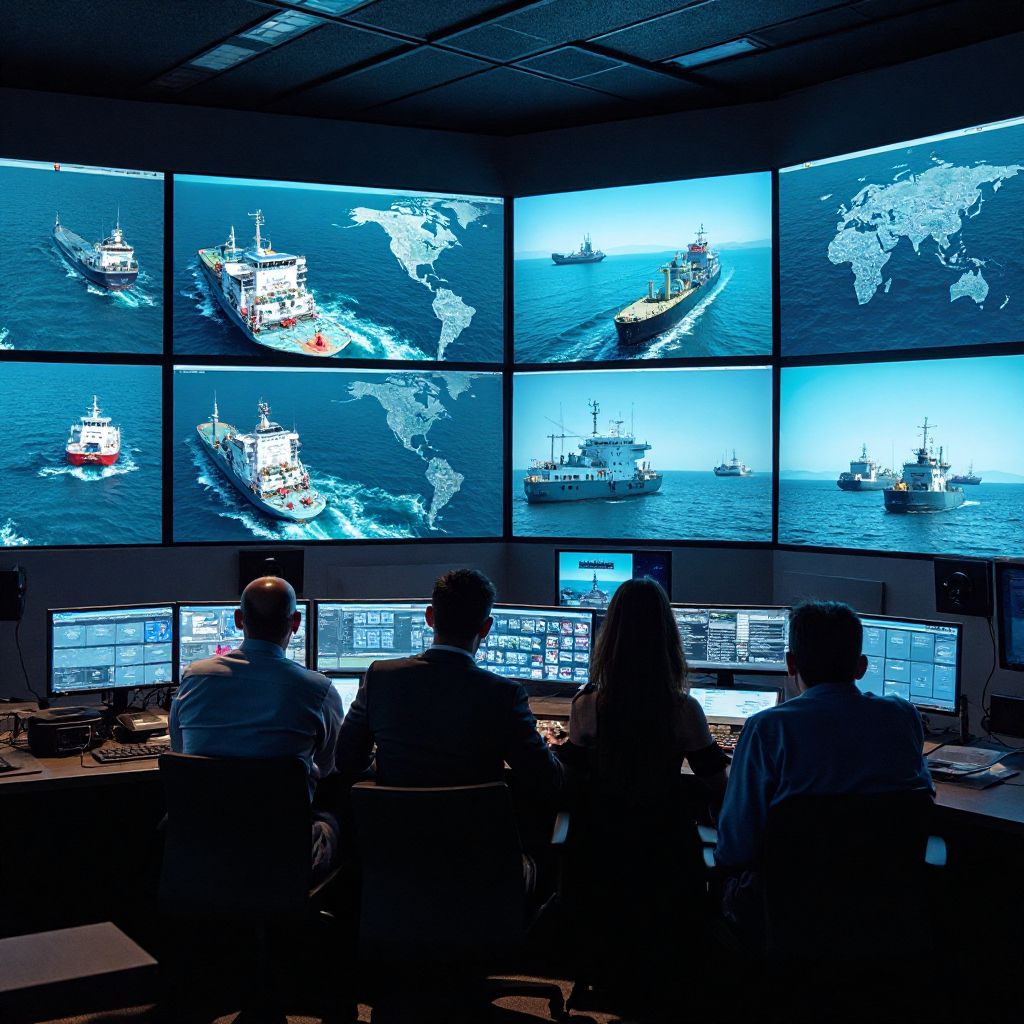 Advanced shipping control center