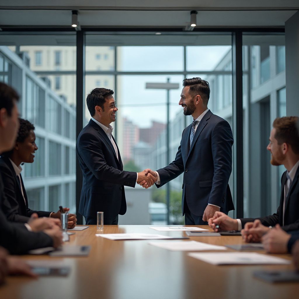 Strategic partnership signing ceremony
