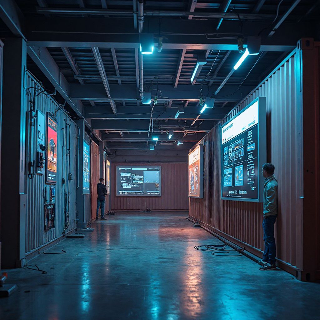 Smart shipping containers with IoT technology